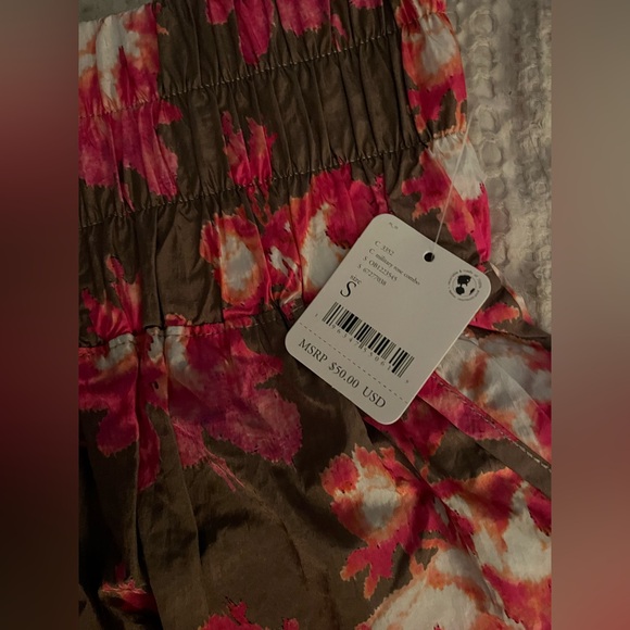 NWT FREE PEOPLE FP MOVEMENT The Way Home Shorts In Military Rose Combo sz Small - Picture 4 of 6